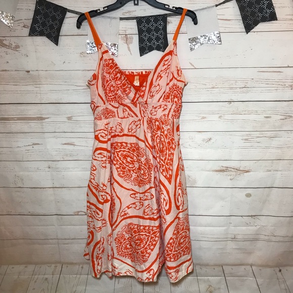 Anthropologie Dresses & Skirts - Maeve Paisley Print Swing Dress Size 12